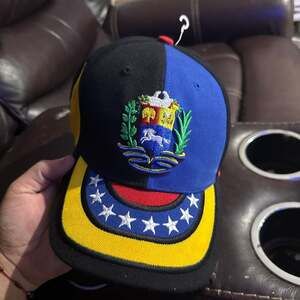 Venezuela Flag Patriotic Coat of Arms Snapback Baseball Cap Hat